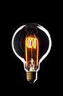 Kohlefadenlampe Globe