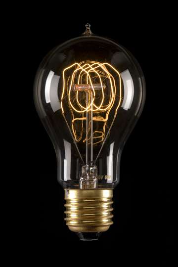 Design-Glühbirne mit Glühdraht 40 Watt