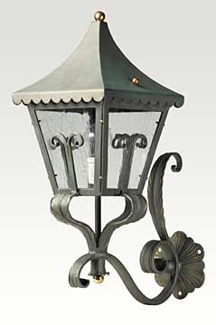 Geschmiedete Wand-Ausleger-Lampe