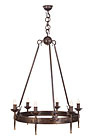 Geschmiedeter L�ster "Gotha" 6 flg