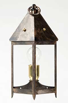 Geschmiedete Wandlampe verzinkt "Rima"