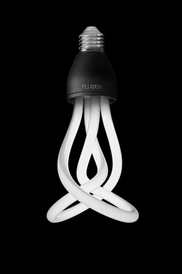 Designer Energiesparlampe "PLUMEN"