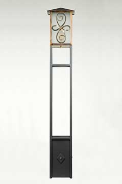 Bronze Standlaterne gross