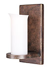 Geschmiedete Wandlampe "Siegfried"